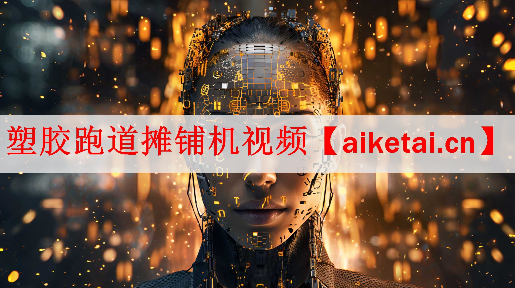 塑胶跑道摊铺机视频